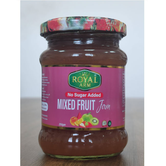Royal Arm No Sugar Added Mixed Fruit Jam 250Gm